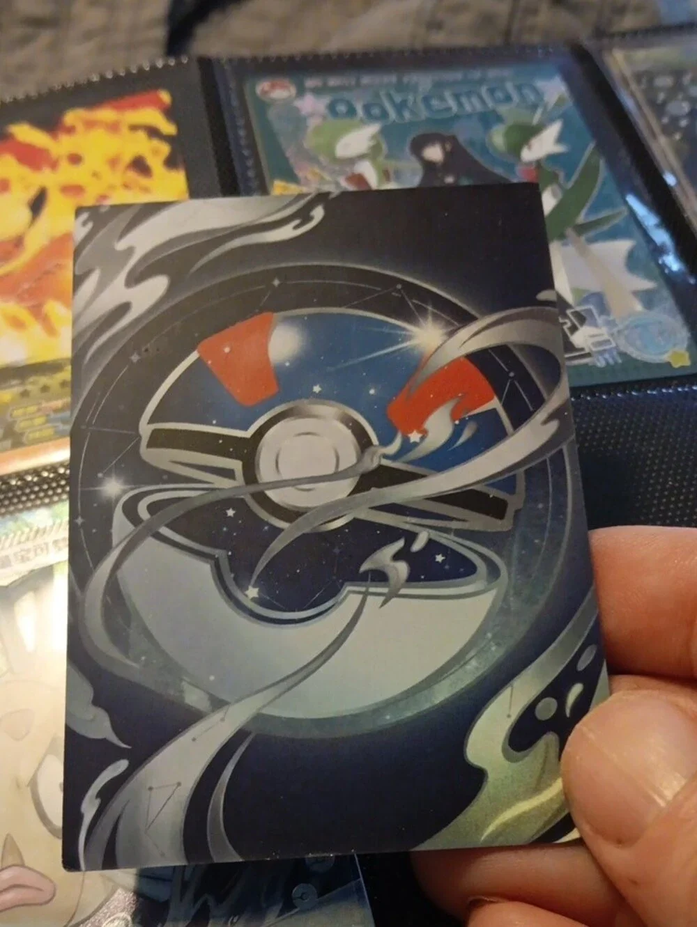 Pokemon Empoleon Trading Card - Blue, Gold, White